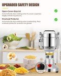 CGOLDENWALL Electric Grain Mill Grinder 300g
