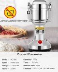 CGOLDENWALL Electric Grain Mill Grinder 300g