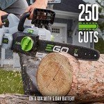 EGO Power+ 16-Inch Cordless Chainsaw with Battery