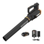 WORX 20V Cordless Leaf Blower with Battery and Charger