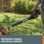 WORX 20V Cordless Leaf Blower with Battery and Charger