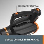 WORX 20V Cordless Leaf Blower with Battery and Charger