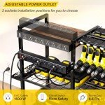 Power Tool Organizer with Charging Station & Wheels