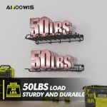 Amoowis Heavy-Duty Power Tool Organizer with Shelves