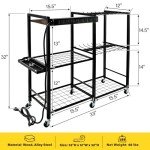 Power Tool Organizer with Charging Station & Wheels