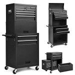 6-Drawer Rolling Tool Chest with Lockable Wheels