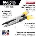 Klein Tools 8-Inch Heavy Duty Needle Nose Pliers