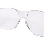 Radians Clear Scratch-Resistant Wraparound Safety Glasses