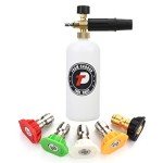 1L Foam Cannon with Quick Connect - 5 Tips