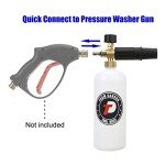 1L Foam Cannon with Quick Connect - 5 Tips