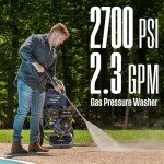 Westinghouse 2700 PSI Gas Pressure Washer with Nozzles