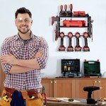 3-Layer Wall Mount Power Tool Organizer Holder