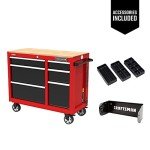 CRAFTSMAN 41-inch Rolling Workbench with Tool Storage