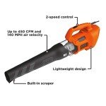BLACK + DECKER Electric Leaf Blower BEBL750