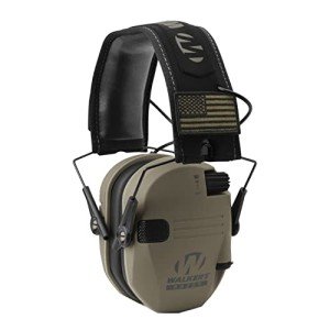 Walker’s Electronic Earmuffs with Patriot Patch