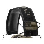 Walker’s Electronic Earmuffs with Patriot Patch