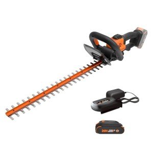 Worx 20V 22" Cordless Hedge Trimmer with Battery