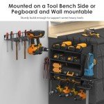 Modular Power Tool Organizer with Charging Station