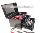 Apollo Tools 14-Inch Heavy-Duty Steel Tool Box