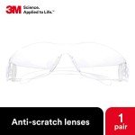 3M Virtua Safety Glasses with Clear Hard Coat Lens