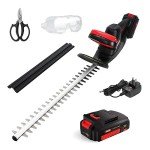 MZK 22.4" Cordless Hedge Trimmer with Battery