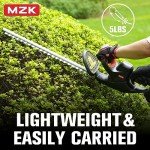 MZK 22.4" Cordless Hedge Trimmer with Battery