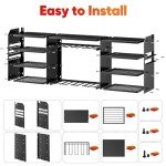 POKIPO Heavy Duty Power Tool Organizer Rack
