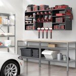 POKIPO Heavy Duty Power Tool Organizer Rack