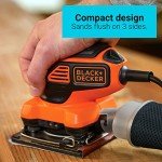 BLACK+DECKER 1/4 Sheet Electric Orbit Sander