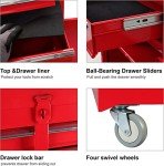 Torin Road Dawg Rolling Tool Organizer with Drawers