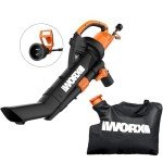 WORX 12 Amp 3-in-1 Leaf Blower/Vacuum/Mulcher