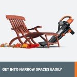 WORX 12 Amp 3-in-1 Leaf Blower/Vacuum/Mulcher