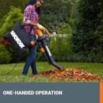 WORX 12 Amp 3-in-1 Leaf Blower/Vacuum/Mulcher