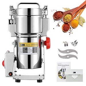 CGOLDENWALL High-Speed Electric Grain Grinder Mill