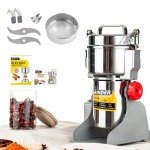 CGOLDENWALL High-Speed Electric Grain Grinder Mill