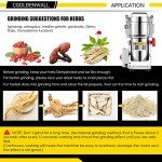 CGOLDENWALL High-Speed Electric Grain Grinder Mill