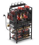 Power Tool Organizer with Charging Station & Rack