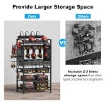 Power Tool Organizer with Charging Station & Rack