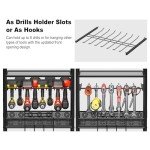 Power Tool Organizer with Charging Station & Rack