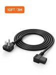 10ft Universal Power Cord for NEMA 5-15P/IEC320 C13