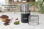 Electric Herb and Spice Grinder with Removable Bowl
