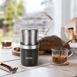 Electric Herb and Spice Grinder with Removable Bowl