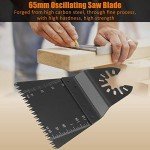5-Pack 65mm High Carbon Steel Multi Tool Blades