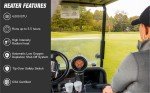 Mr. Heater 4000 BTU Golf Cart Heater with Safety