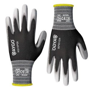 KAYGO PU Coated Work Gloves - 12 Pairs