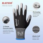 KAYGO PU Coated Work Gloves - 12 Pairs