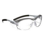 3M Nuvo Safety Glasses with Readers, Gray Frame