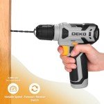 DEKOPRO 8V Cordless Drill & 42-Piece Accessory Set