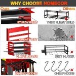 HOMECOR Wall-Mount Power Tool Organizer with Charging Station