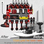HOMECOR Wall-Mount Power Tool Organizer with Charging Station